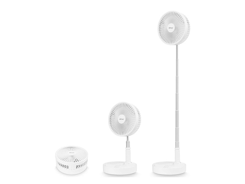 Mini ventilateur portable pour enfants soufflant 5000mAh Silent USB  rechargeable pour la page d'accueil 3 vitesses puissant ventilateur à main