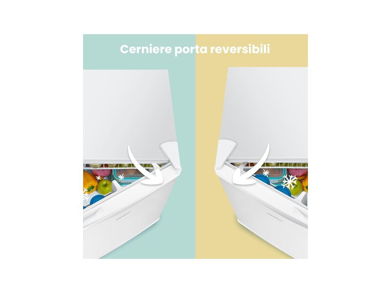 Comfee RCD50WH2(E) Mini Réfrigérateur 43L avec Freezer