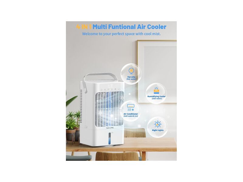 CosmartAir Climatiseur Mobile Portable 4 en 1
