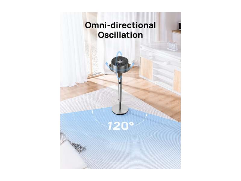 DREO PolyFan 502 Ventilateur sur Pied Turbo