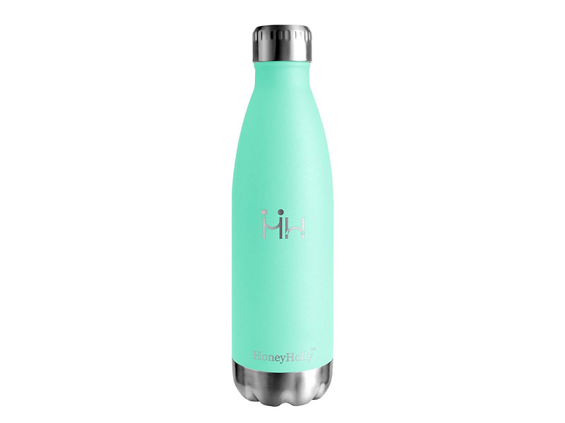 LARS NYSØM Gourde INOX 1000ml, 1L Bouteille d'eau isolée sans BPA