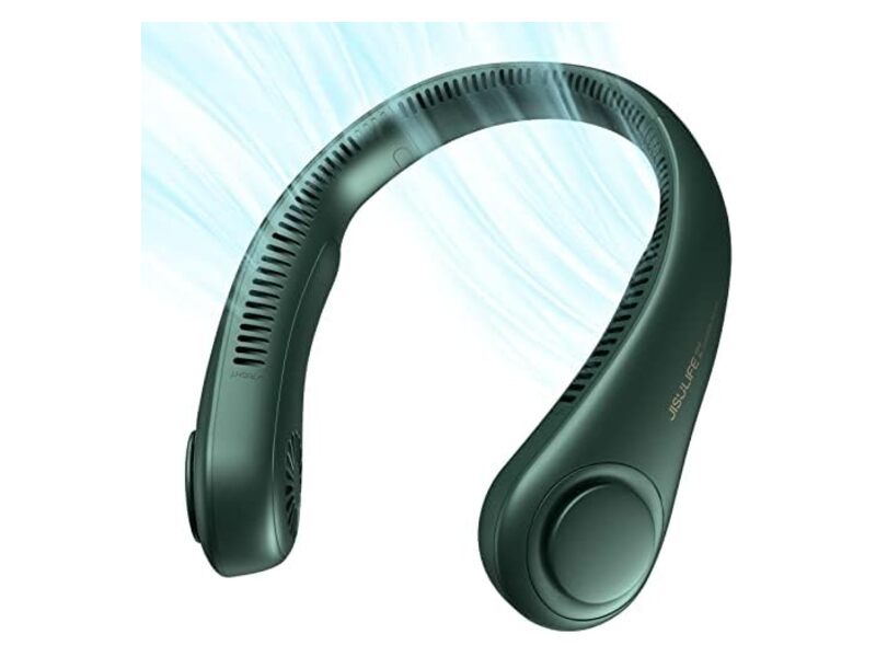 JISULIFE Ventilateur de Cou Portable Mains Libres