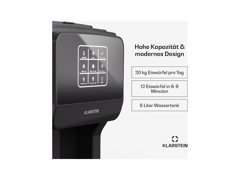 Klarstein ArcticBlend Machine à Glaçons 3-en-1