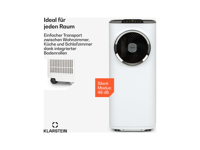 Klarstein Kraftwerk Smart 10K, climatiseur mobile connecté 10000 BTU