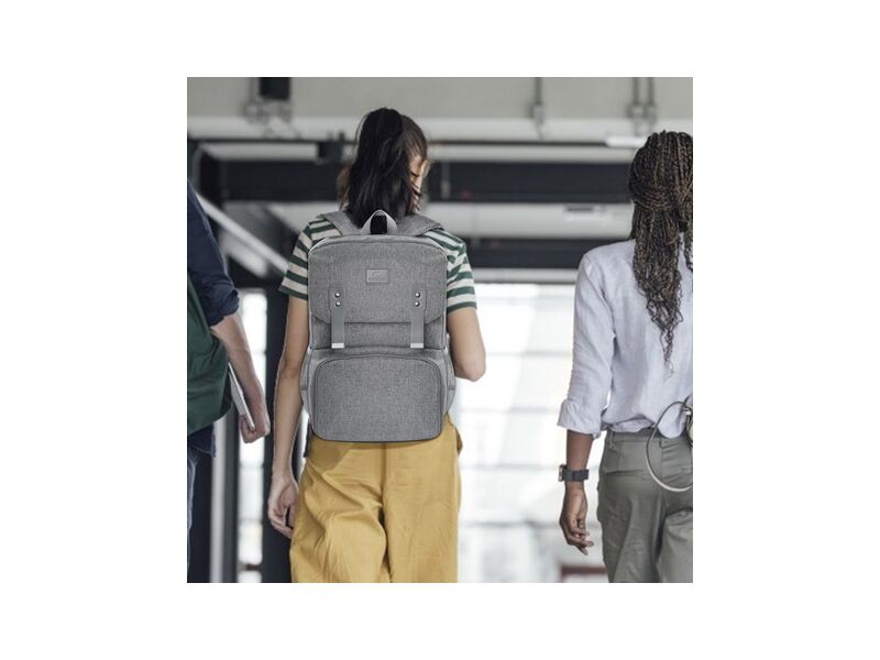 MATEIN Laptop Backpack with Insulated Lunch Compartment and USB Port