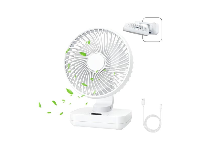 MERTTURM Ventilateur USB rechargeable