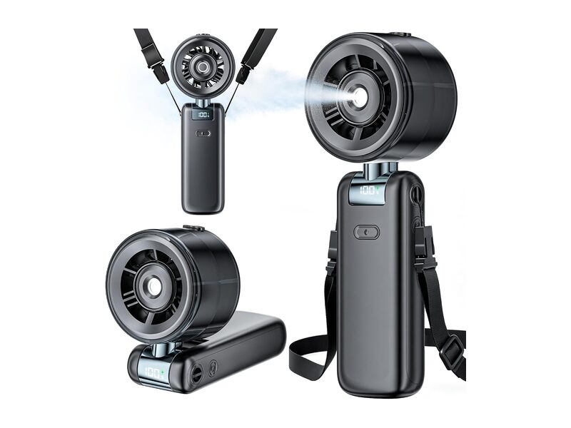 Wrischan Mini Turbo Ventilateur Brumisateur Wrischan Mini Turbo Ventilateur Brumisateur