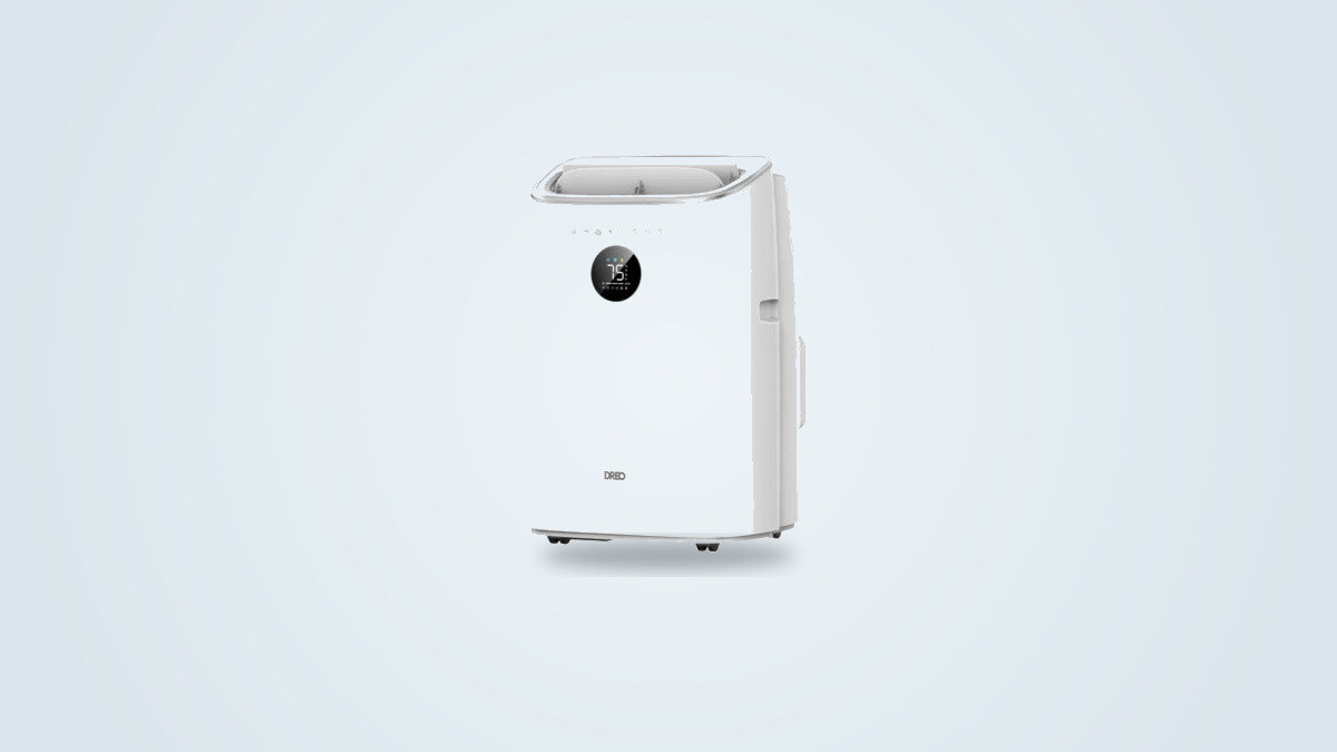 Climatiseur mobile connecté DREO AC318S, vue de face