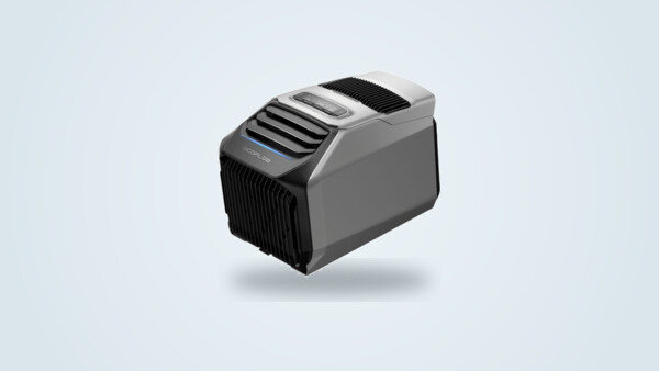 Climatiseur portable EcoFlow WAVE 2 avec sa batterie amovible