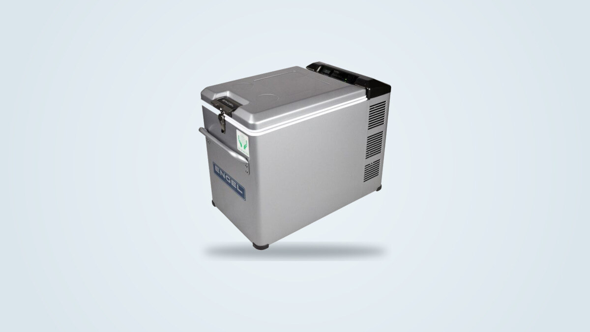 Glacière à compression Engel MT45F grise à écran digital, format 40 litres
