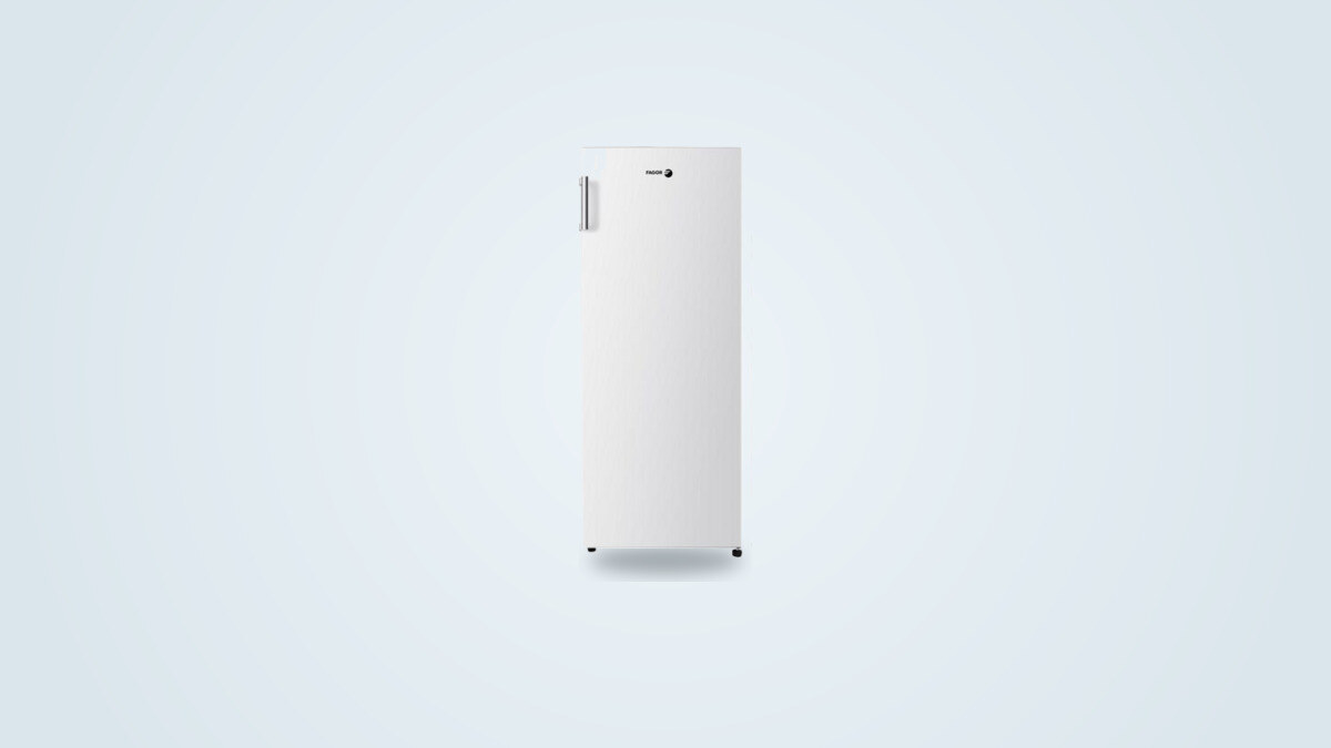 Congélateur armoire Fagor FCA165EW, porte fermée, vue de face