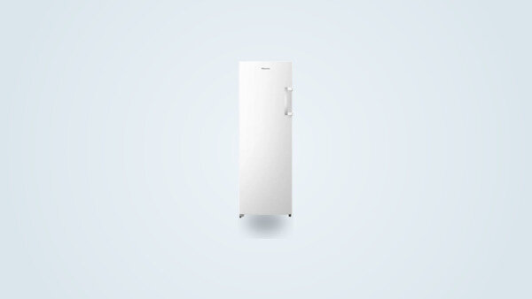 Congélateur armoire Hisense FV298N4AWC, porte fermée, vue de face