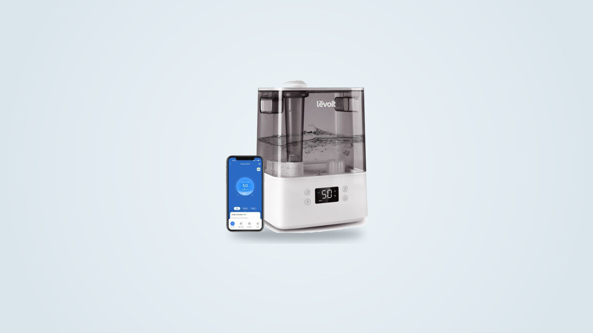 Humidificateur connecté Levoit Classic 300S dans une chambre