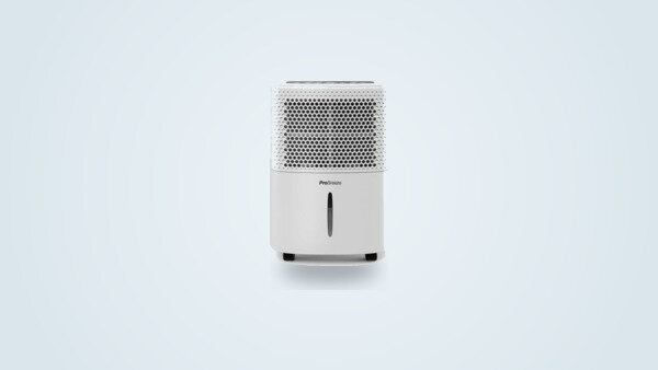 Déshumidificateur compact Pro Breeze PB-06 blanc avec écran tactile et roulettes
