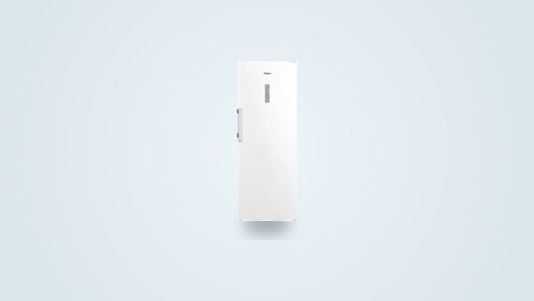 Congélateur armoire Whirlpool WHFF6403W4E, porte fermée, vue de face