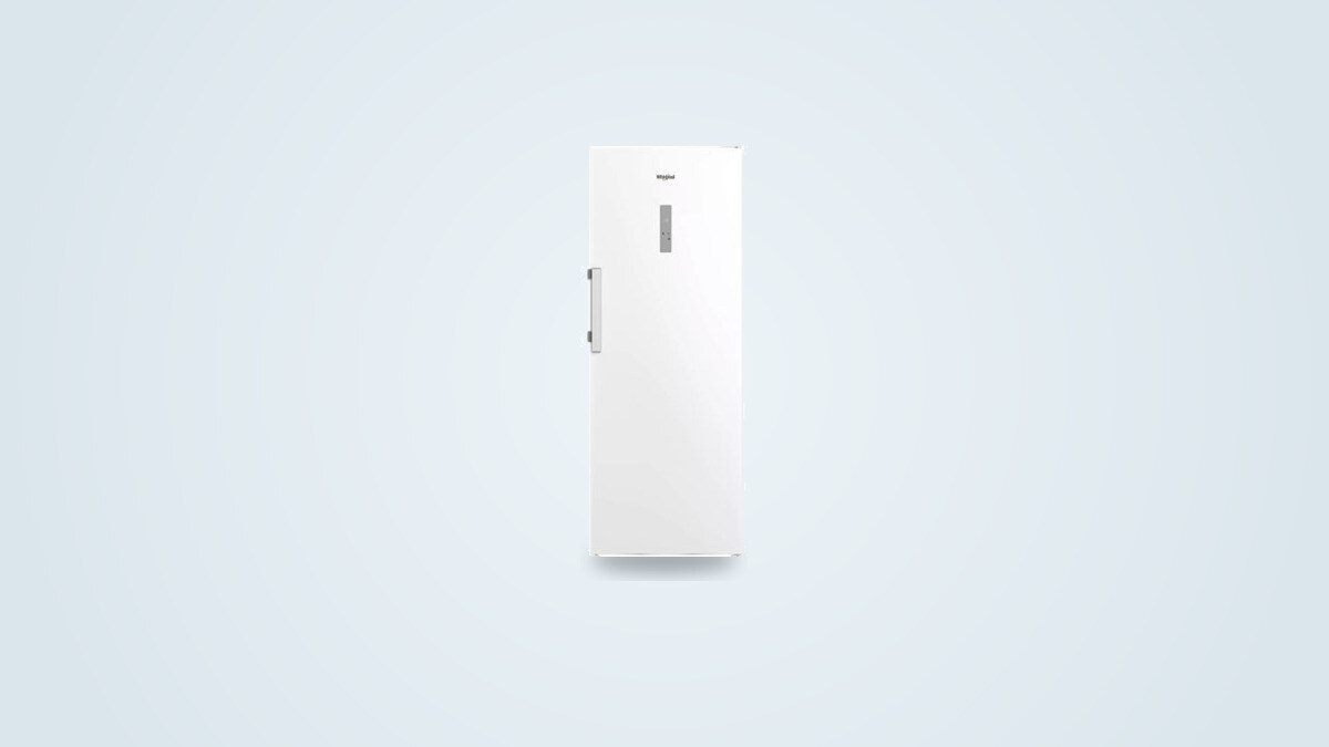 Congélateur armoire Whirlpool WHFF6403W4E, porte fermée, vue de face
